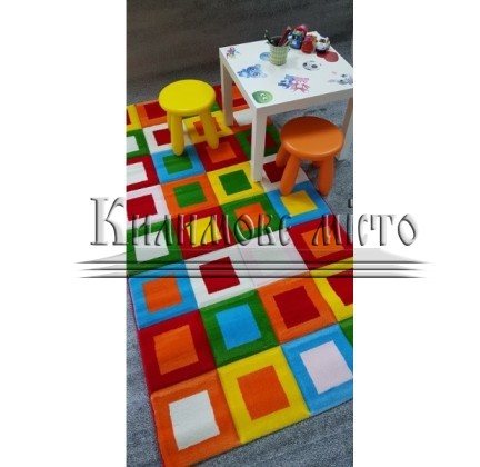 Дитячий килим Multi Color F606A RED - высокое качество по лучшей цене в Украине.
